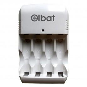 батерии,elbat,aa,aaa,battery,charger,silver,(white)