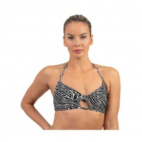 дамски,бански,костюми,nebbia,ilhéus,zebra,bikini,top,black,(white)