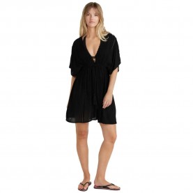 рокля,дамски,поли,и,рокли,o´neill,essentials,mona,beach,cover,up,short,sleeve,dress,black