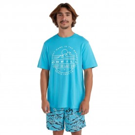 тениска,мъжки,тениски,o´neill,jack,muir,short,sleeve,t,shirt,neon,blue,(blue)