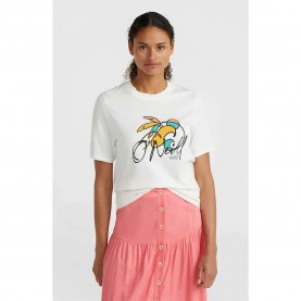 тениска,дамски,тениски,o´neill,luano,graphic,short,sleeve,t,shirt,snow,white,(white)