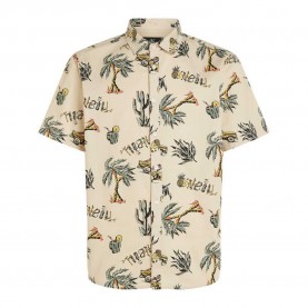 риза,с,къс,ръкав,мъжки,ризи,o´neill,mix&match,beach,short,sleeve,shirt,beige