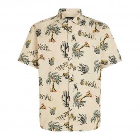 риза,с,къс,ръкав,мъжки,ризи,o´neill,mix&match,beach,short,sleeve,shirt,beige,(beige,venice,beach)