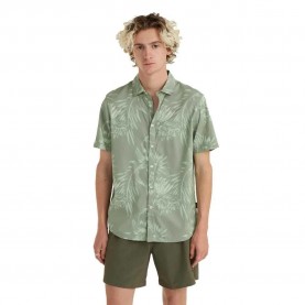 риза,с,къс,ръкав,мъжки,ризи,o´neill,mix&match,floral,short,sleeve,shirt,green