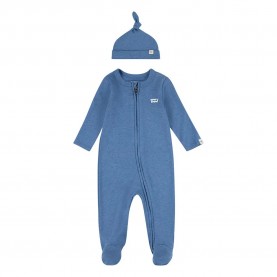детски,екипи,levi´s,®,footed,coverall,long,sleeve,set,blue,(atlantic,heather)