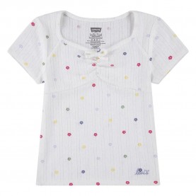 тениска,мъжки,тениски,дамски,тениски,levi´s,®,meet,and,greet,daisy,short,sleeve,t,shirt,white,(sugar,swizzle)