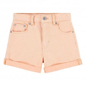 къси,панталони,детски,панталони,levi´s,®,twill,mini,mom,roll,cuff,shorts,orange,(coral,sands)