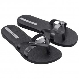 джапанки,дамски,сандали,и,чехли,ipanema,kirei,flip,flops,black,silver,(black)