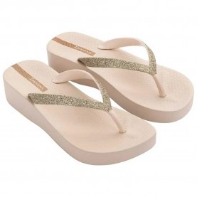 джапанки,дамски,сандали,и,чехли,ipanema,mesh,chic,plat,flip,flops,golden,(beige,glitter)