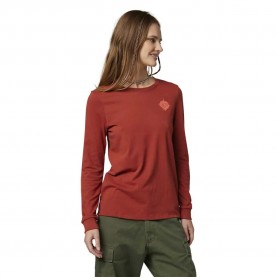 тениска,дамски,тениски,fox,racing,coastal,blues,long,sleeve,t,shirt,orange,(copper)