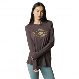 тениска,дамски,тениски,fox,racing,full,flux,long,sleeve,t,shirt,purple,(brown)