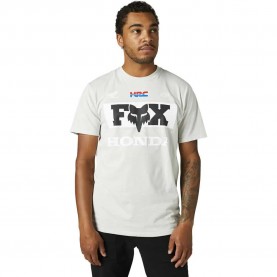 тениска,мъжки,тениски,fox,racing,honda,premium,short,sleeve,t,shirt,grey,(light,grey)