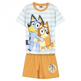 пижама,детски,пижами,bluey,bluey,short,sleeve,pyjama,blue,(light,blue,light,blue)