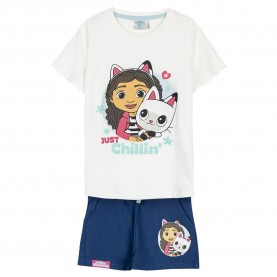 Cerdá French Terry Gabby´S Dollhouse short sleeve set - Beige (Beige) детски,екипи,cerdá,french,terry,gabby´s,dollhouse,short,sleeve,set,beige,(beige)