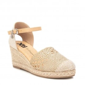 дамски,еспадрили,xti,14233,wedge,espadrilles,golden