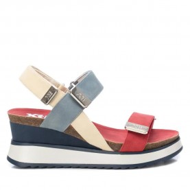 Сандали на платформа Xti 14282 wedge sandals - Blue (Navy) сандали,на,платформа,дамски,сандали,и,чехли,xti,14282,wedge,sandals,blue,(navy)
