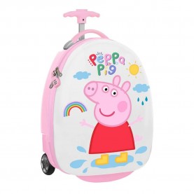 раница,раници,safta,16´´,peppa,pig,ice,cream,wheeled,backpack,multicolor,(white,pink)