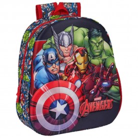 раница,раници,safta,622467890,3d,avengers,8.64l,22x39x10,cm,backpack,multicolor