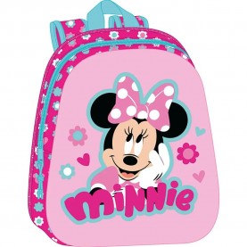раница,раници,safta,3d,minnie,mouse,backpack,pink,(multicolor)