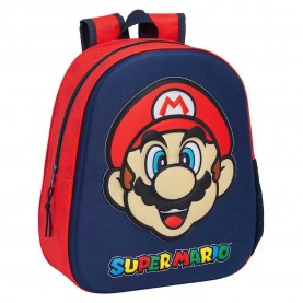 раница,раници,safta,622477890,3d,super,mario,8.64l,22x39x10,cm,backpack,multicolor,(red)