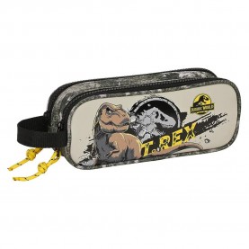 канцеларски,принадлежности,safta,double,jurassic,world,warning,pencil,case,golden,(multicolor)
