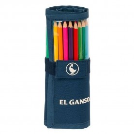 канцеларски,принадлежности,safta,drop,down,with,el,ganso,classic,pencil,case,27,units,multicolor,(multicolor)