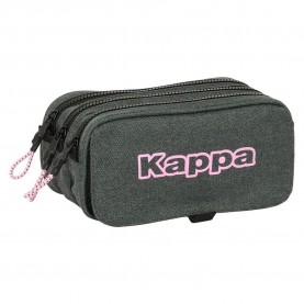 канцеларски,принадлежности,safta,large,triple,kappa,pencil,case,silver,pink,(grey)