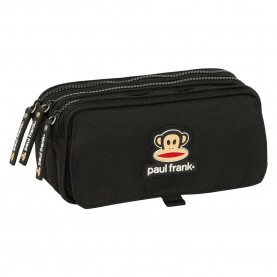 канцеларски,принадлежности,safta,large,triple,paul,frank,join,the,fun,pencil,case,black,(multicolor)