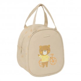 чанта,раници,safta,preschool,bear,lunch,bag,multicolor,(beige)