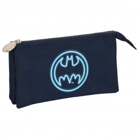 канцеларски,принадлежности,safta,triple,batman,legendary,pencil,case,blue,(multicolor)