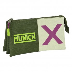 канцеларски,принадлежности,safta,triple,munich,bright,pencil,case,green,(khaki)