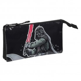 канцеларски,принадлежности,safta,triple,star,wars,the,fighter,pencil,case,black,(multicolor)