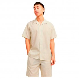 риза,с,къс,ръкав,мъжки,ризи,jack,&,jones,easter,palma,seersucker,short,sleeve,shirt,fields,of,rye,stripes,stripes,(beige)