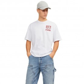 Тениска Jack & jones Giannis short sleeve T-shirt - White (White) тениска,мъжки,тениски,jack,&,jones,giannis,short,sleeve,t,shirt,white,(white)