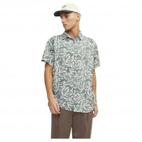 риза,с,къс,ръкав,мъжки,ризи,jack,&,jones,lafayette,aop,short,sleeve,shirt,laurel,wreath,(green)