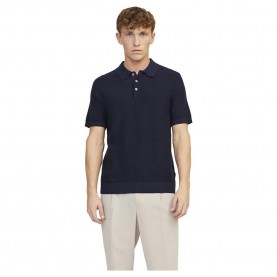мъжки,блузи,с,яка,jack,&,jones,lusandri,knit,short,sleeve,polo,night,sky,(blue)