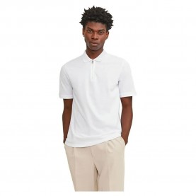 мъжки,блузи,с,яка,jack,&,jones,mac,zip,short,sleeve,polo,white,(white)