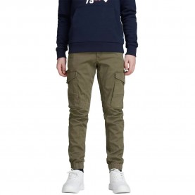 панталони,детски,панталони,jack,&,jones,paul,flake,akm,542,cargo,pants,olive,night,(green)