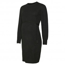 рокля,дамски,поли,и,рокли,mamalicious,newanne,maternity,long,sleeve,dress,black,(black)