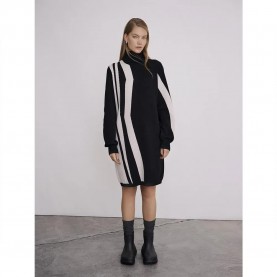 рокля,дамски,поли,и,рокли,object,ray,roll,long,sleeve,dress,black