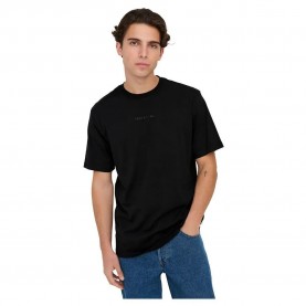 тениска,мъжки,тениски,only,&,sons,levi,life,reg,text,short,sleeve,t,shirt,black