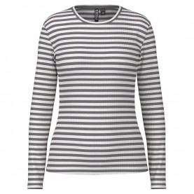тениска,дамски,тениски,pieces,ruka,long,sleeve,t,shirt,december,sky,stripes,cloud,dancer,(white,grey)
