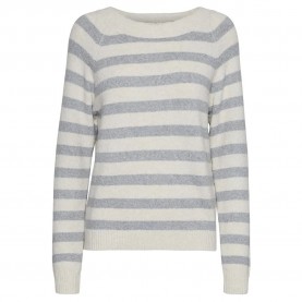 блуза,дамски,пуловери,дамски,плетени,дрехи,vero,moda,doffy,sweater,birch,stripes,w,lgm,(beige)