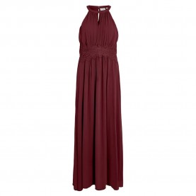 рокля,дамски,поли,и,рокли,vila,milina,sleeveless,long,dress,cabernet,detail,elastic,(red)