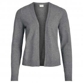 жилетка,дамски,пуловери,дамски,плетени,дрехи,vila,ril,cardigan,medium,grey,melange,(grey)