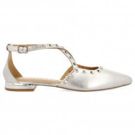 обувки,дамски,обувки,gioseppo,garcon,ballet,pumps,silver,(golden)
