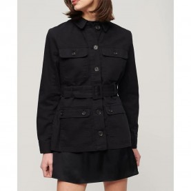 яке,дамски,якета,и,палта,superdry,belted,safari,jacket,black,(black)