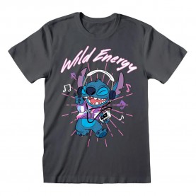 тениска,мъжки,тениски,heroes,disney,lilo,and,stitch,wild,energy,short,sleeve,t,shirt,charcoal,(blue)