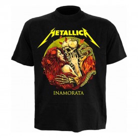 тениска,мъжки,тениски,heroes,metallica,inamorata,short,sleeve,t,shirt,multicolor,(black)