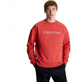 блуза,мъжки,пуловери,calvin,klein,hero,logo,sweatshirt,orange